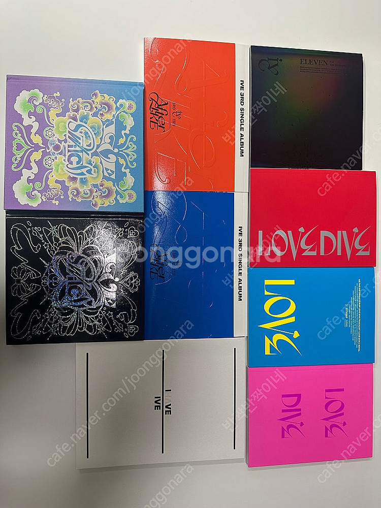 아이브 포카 포함 개봉 앨범 세트--1